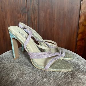 Glitter Boohoo Heels